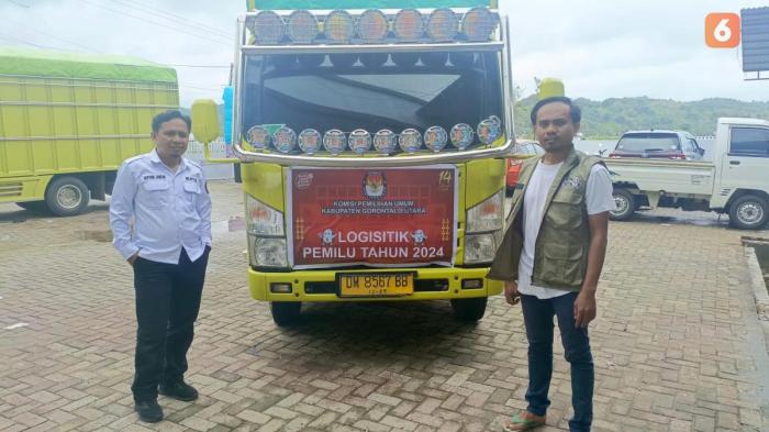 Susah Payah Distribusi Logistik Pemilu di Wilayah Terpencil Gorontalo ... Tantangan Distribusi di Wilayah Terpencil
