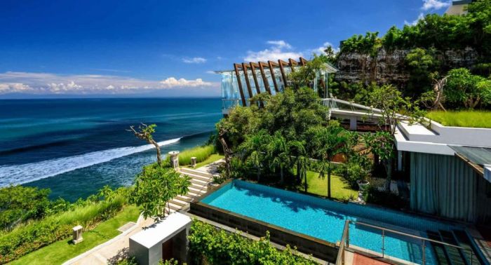 Penginapan pantai tepi paling indah surga bak booking