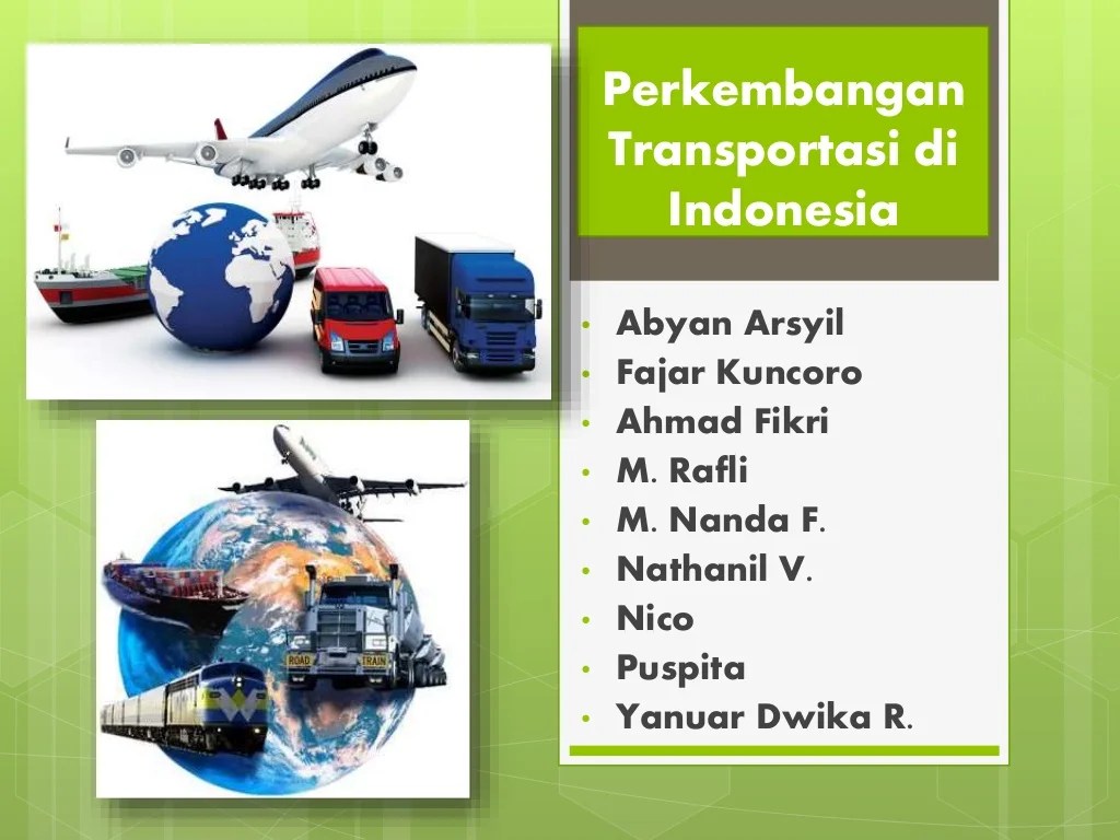 Transportasi perkembangan udara sejarah darat Transportasi perkembangan udara sejarah darat