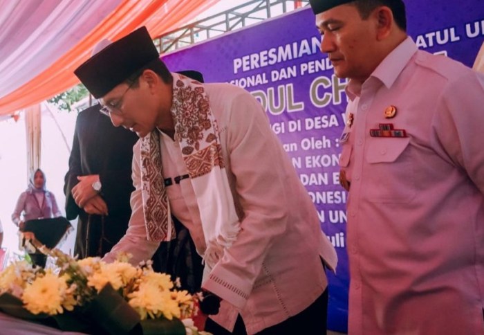 Peresmian Destinasi Wisata Religi Baru