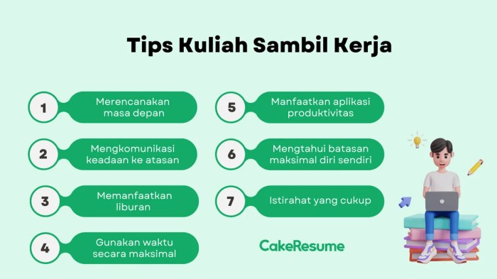 Mau Kuliah Sambil Kerja? Ini 7 Tips Sukses dan 9 Pilihan Kerjanya untuk ... Liburan Sambil Kerja: Tips WFH di Lokasi Wisata